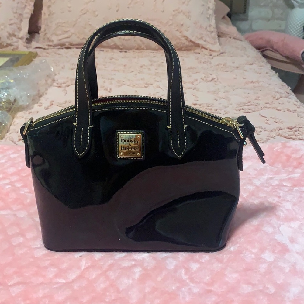 Authentic Dooney & Bourke mini satchel